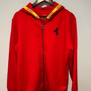 Ferrari Zip Up Sweatshirt (Official Ferrari Product) Size S